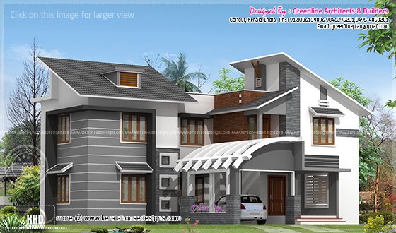 Modern contemporary house Modern contemporary house