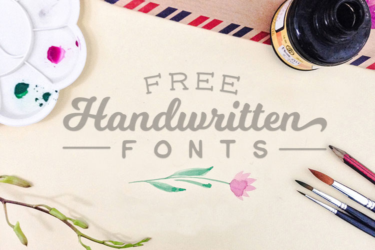 40 Amazing Free Handwritten Fonts for Graphic Designers