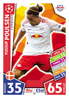 Topps Match Attax UEFA Champions League 2017-2018 RB Leipzig Set