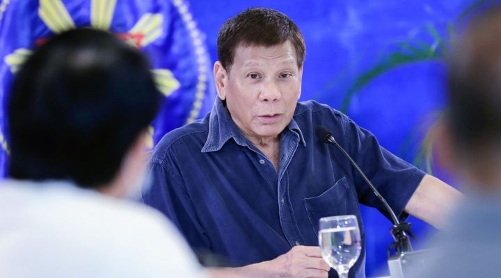 President Rodrigo Duterte says he remains “neutral” on any presidential candidate