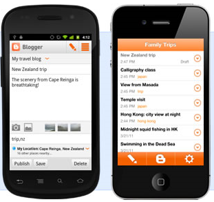 Blogger On Mobile