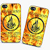 Divergent The Dauntless Case for Iphone 4/4s/5/5s Fire Flame Edition 2014