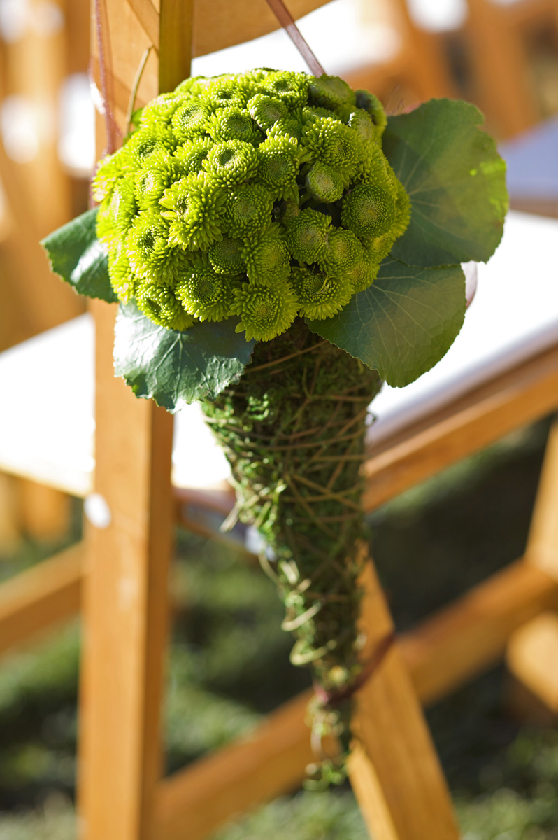 fall wedding aisle decorations