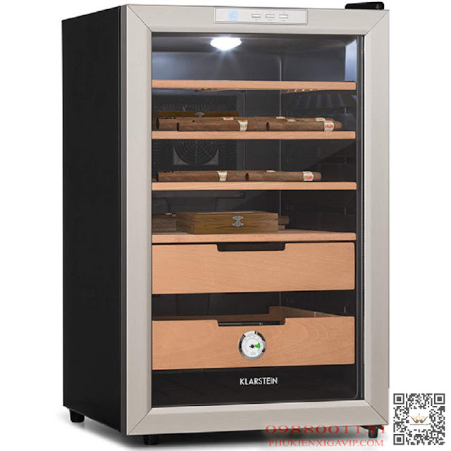 Diễn đàn rao vặt: Tủ ủ xì gà tự động chuẩn hàng Đức Klarstein sang trọng, giá tốt Tu-xi-ga-Klarstein-KL10032010