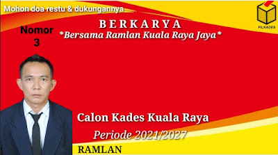 Rapatkan Barisan Relawan Berkarya Siap Menangkan Ramlan Sebagai Calon Kades Kuala Raya 2021/2027