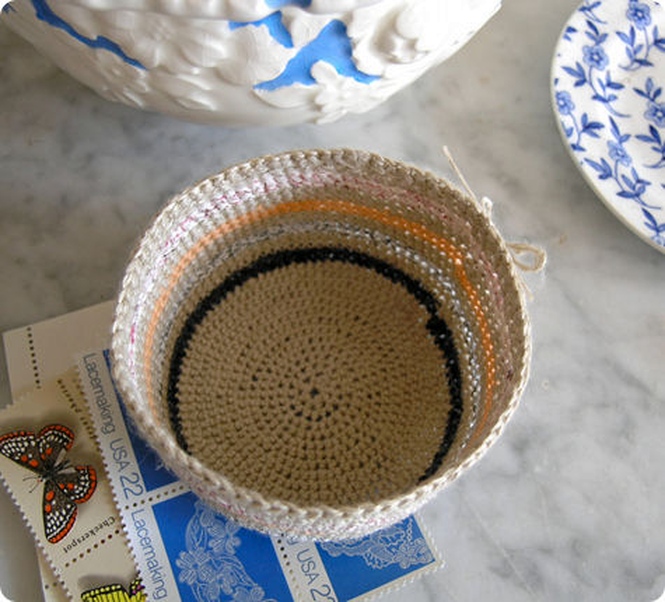 Mini Crochet Basket Pattern