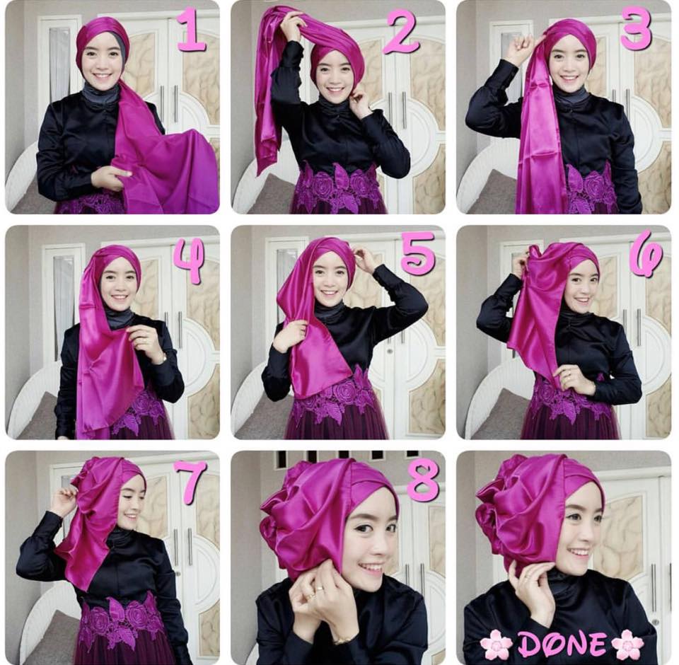 27 Gambar Keren Tutorial Hijab Pashmina Trendy Paling Fenomenal