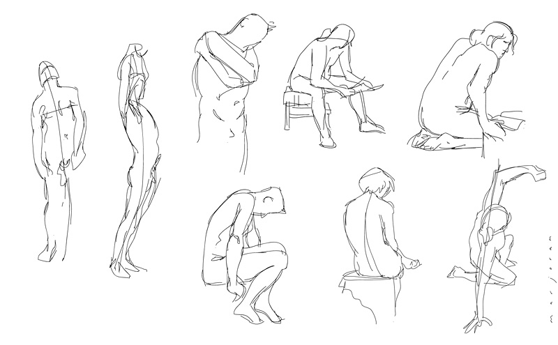 Ideas For Drawing Pictures. More life drawing on the iPad