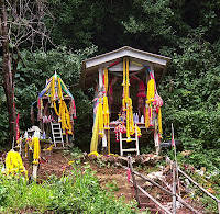 Spirit houses at Kraburi