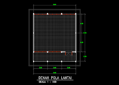 membuat arsir keramik terskala