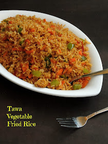Tawa Vegetable Fried Rice/