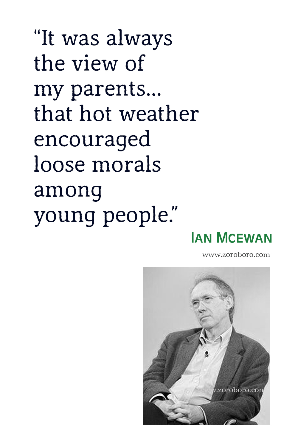 Ian McEwan Quotes, Ian McEwan Books Quotes, Ian McEwan Nutshell, Atonement Quotes, Ian McEwan Novel Quotes