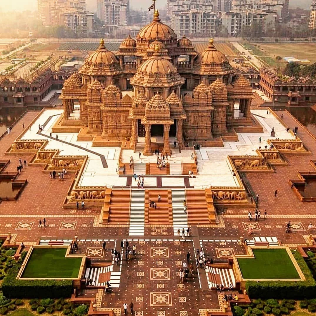 Akshardham Temple in Delhi