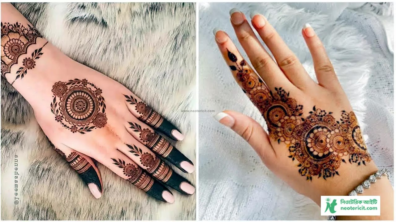New Mehndi Designs Images - New Mehndi Designs for Eid 2023 - New Mehndi Designs for Eid - New Mehndi designs for Eid - NeotericIT.com - Image no 8