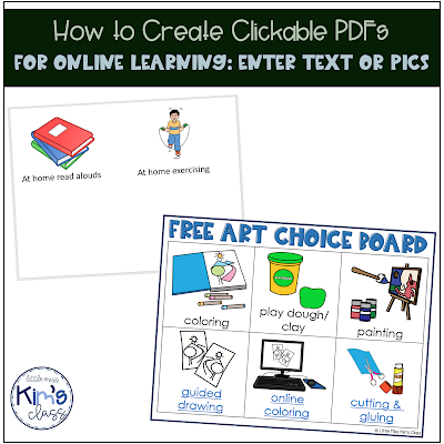 Creating Clickable PDFs for Online Learning