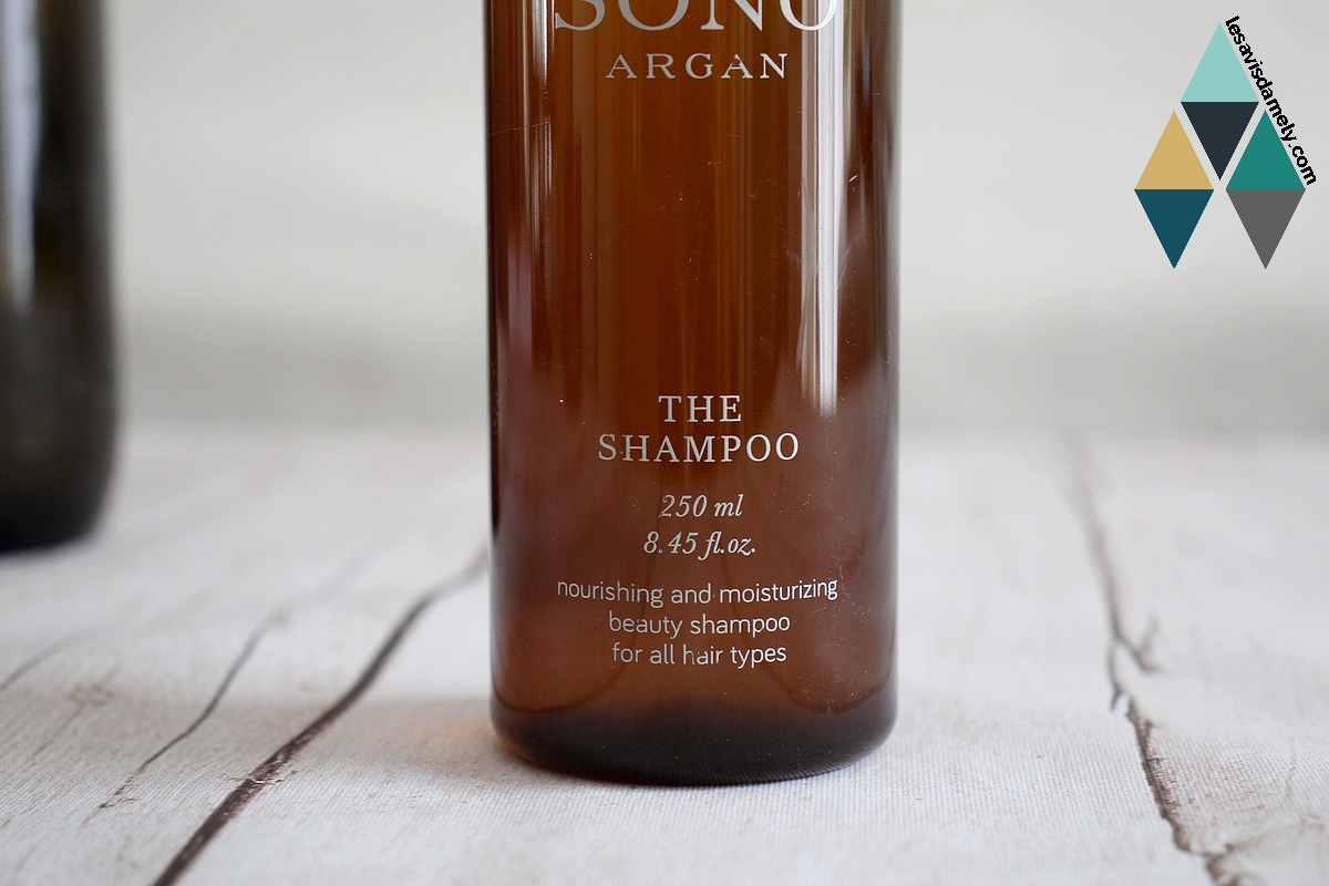 avis shampooing nourrissant sono argan