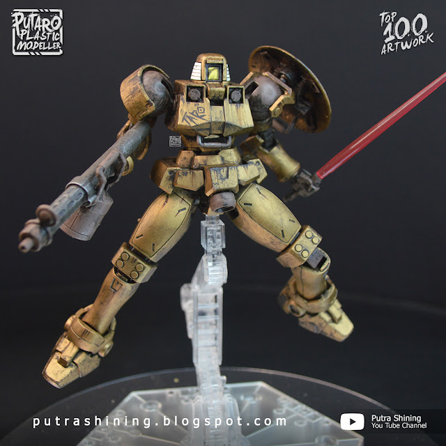 Putra Shining Top 100 Artwork | Gunpla | Transformers | Toys | Customize Weathering