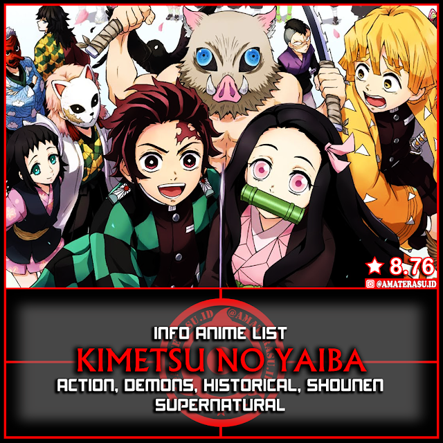Info Anime List Kimetsu No Yaiba