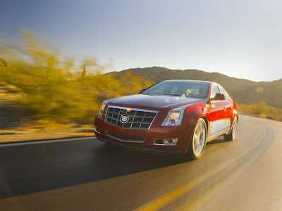 Cadillac CTS red photo