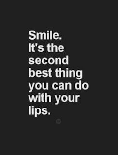 smile is the second best thing you can do with your lips