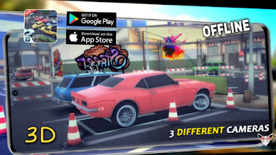 تجربة لعبة PARKING REVOLUTION CAR ZONE‏ محاكي موقف السيارات بدون إنترنت (OFFLINE) لهواتف ANDROID_iOS