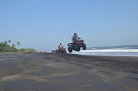 ozzy bali atv  ride atv on the beach