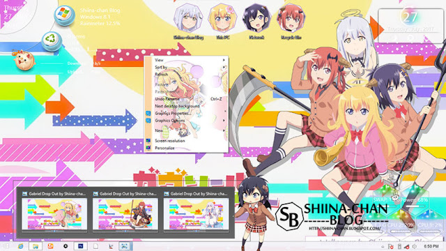 Windows 8/8.1 Theme Gabriel Dropout by Enji Riz