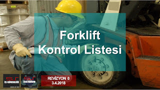 forklift periyodik kontrol formu