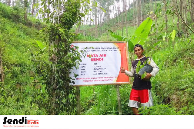 Upaya penyelamatan sumber mata air Dusun Sendi di lereng Gunung Gembes