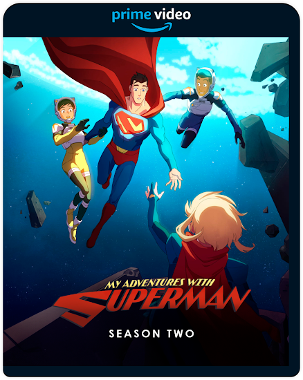 My Adventures With Superman: Season 2 E01-03 (2024) 1080p AMZN WEB-DL Latino (Serie de TV. Animación)