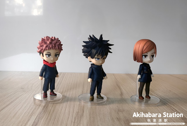 Review de los Figuarts Mini Itadori, Fushiguro y Nobara de Jujutsu Kaisen - Tamashii Nations