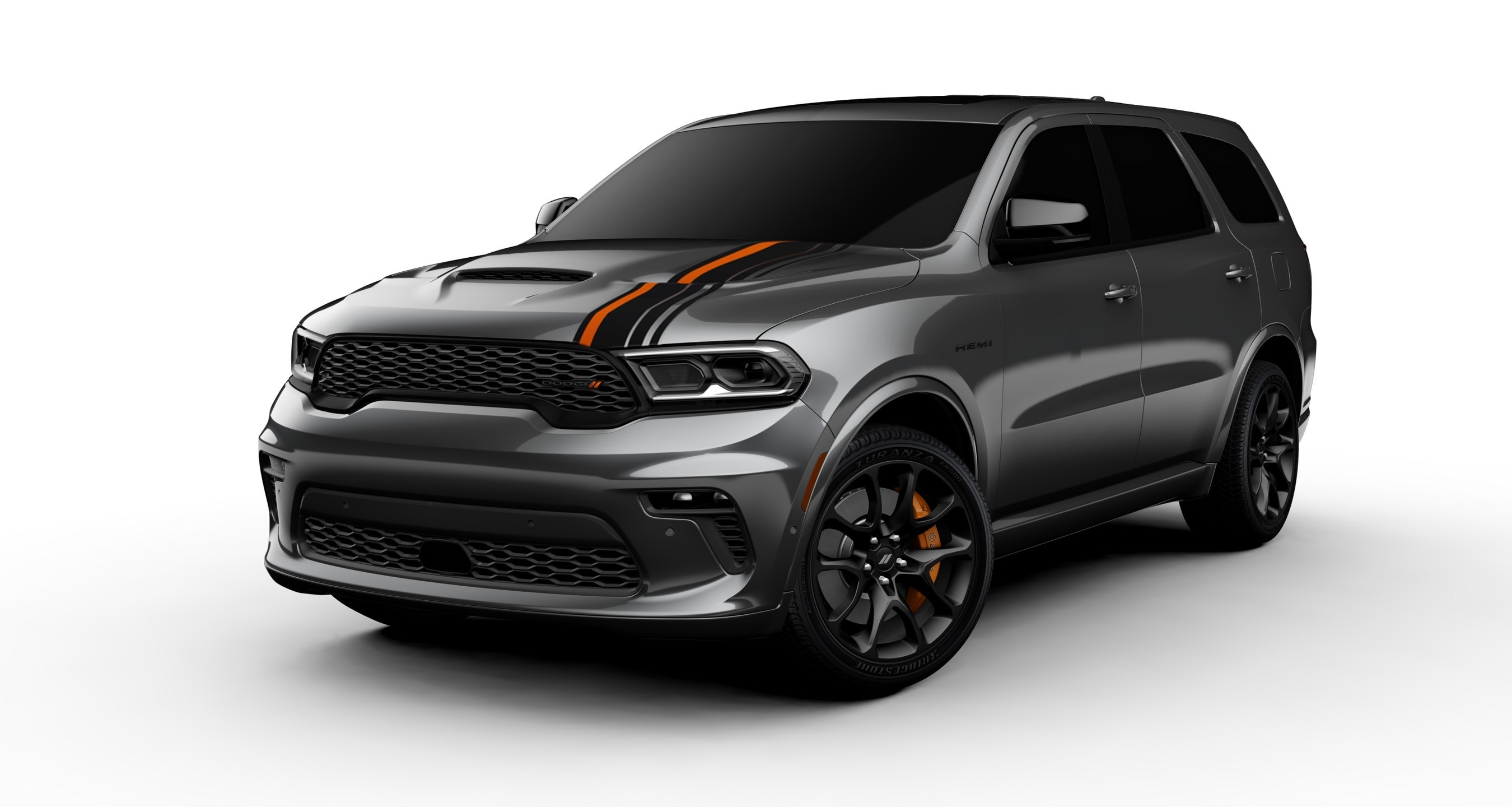 Dodge Uncovers Hot New Appearance for Brand's Three-row Muscle Car: Dodge Durango R/T HEMI Orange