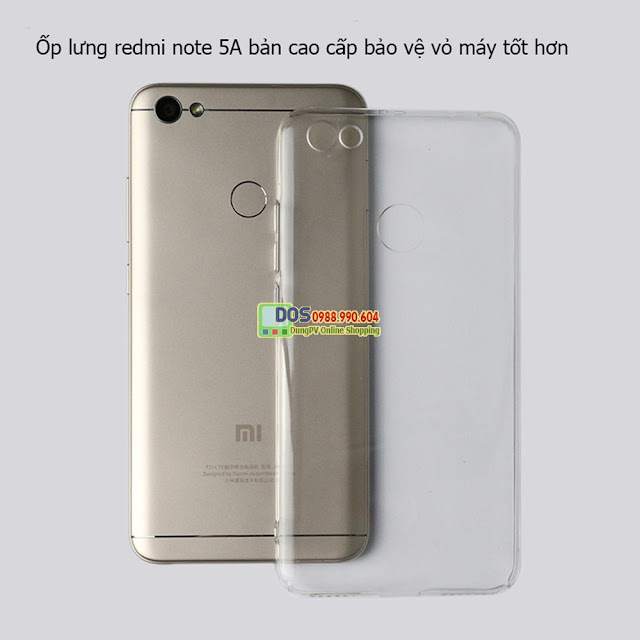 Ốp lưng xiaomi redmi note 5a prime