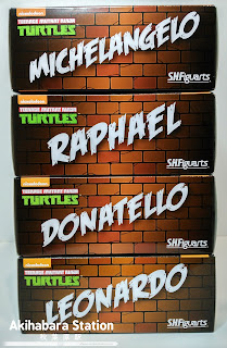 Figuras: Review de los S.H.Figuarts TMNT "Raphael" y "Michelangelo" de #TamashiiNations