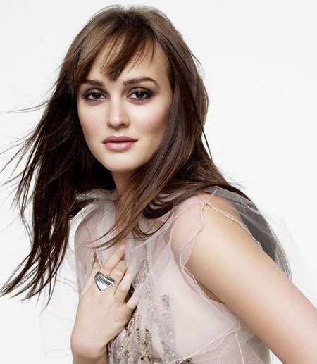Leighton Meester on the Marie Claire