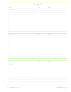 free printable, home managment binder, move management, moving binder, moving packing list, inventory list
