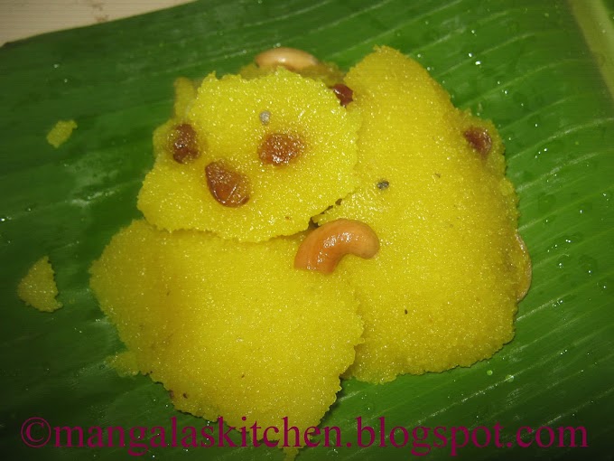 Pineapple Kesari - Pineapple Rava Kesari - Traditional Festival Recipe