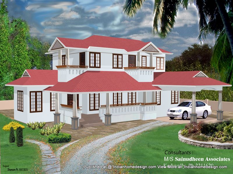 traditional house plans in kerala. Posted by Indian Home Plans