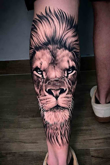 40 tatuagens de leão para os homens