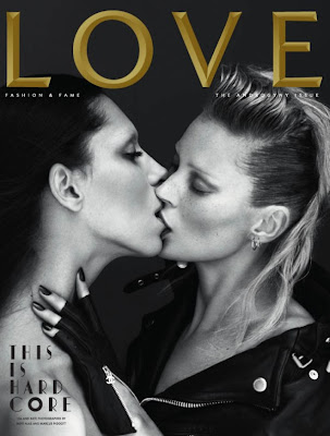 Love Magazine Spring Summer 2011 Kate Moss and Lea T cover Coverin It: Love 
