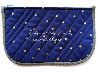 embroidered zip pouch