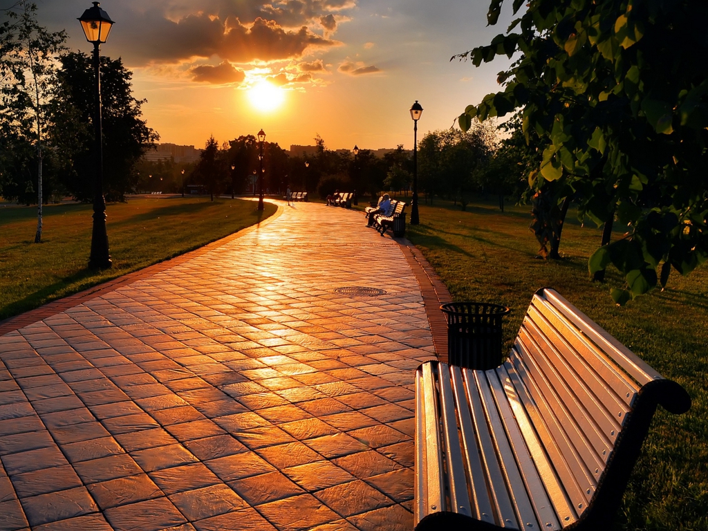 evening beautiful evening wallpapers beautiful dock in the evening ...