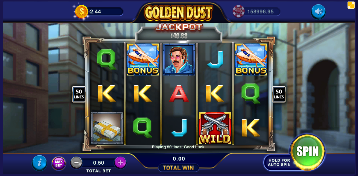 Golden Dust | Online Social Casino Game