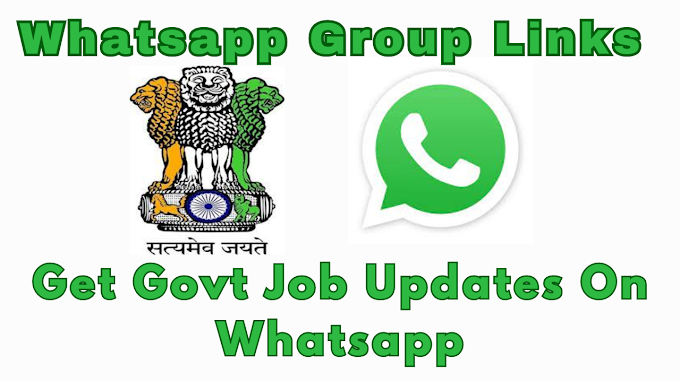 Whatsapp Group For Govt Jobs