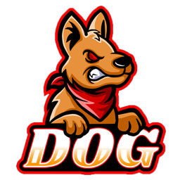 logo anjing hd