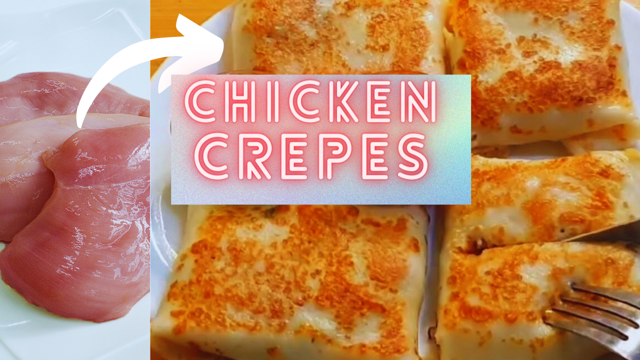 Easy Creamy Chicken Crepes