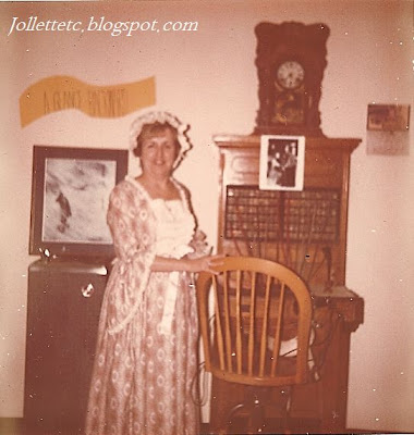 Beverly Anderson and antique switchboard