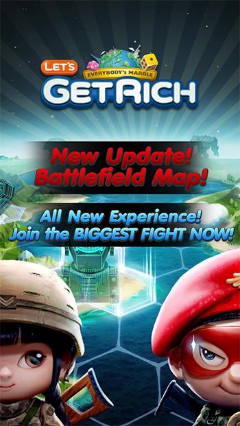 Game LINE Lets Get Rich MOD Apk Versi 1.2.0
