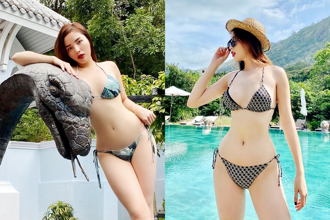 Kỳ Duyên chăm diện bikini khoe dáng gợi cảm hậu giảm cân