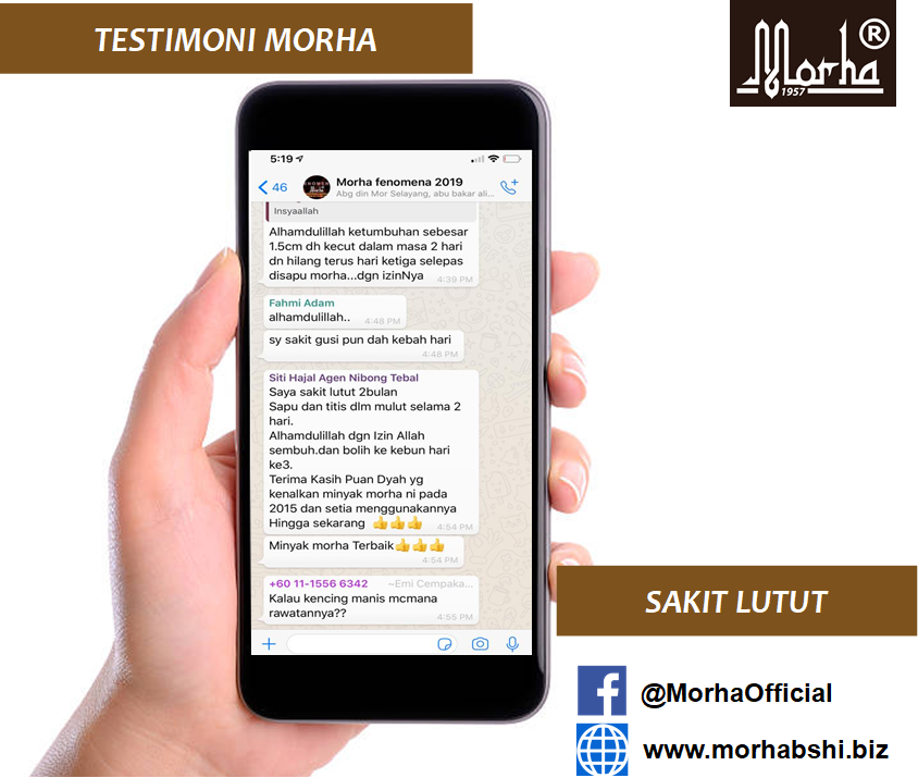 Minyak Morha ® Morhabshi: Lenguh² sakit urat lemah sendi 